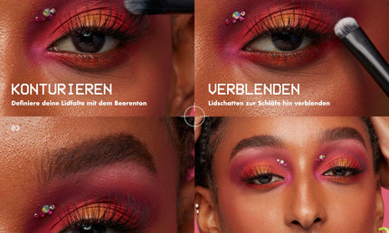 NYX Ultimate Shadow Palette - 16 Farbtöne, Lidschattenpalette, 12.8 g