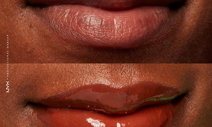 NYX Professional Makeup Lip Gloss Scrollin 4.8 ml - High Shine, Fat Oil Lip Drip