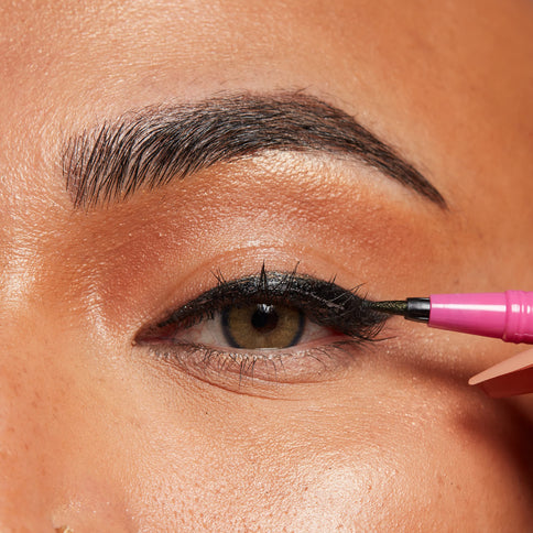 NYX Jumbo Lash 2-in-1 Eyeliner & Lash Adhesive – Baddest Black, 1 ml