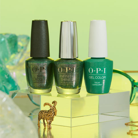 OPI Feelin' Capricorn-y Infinite Shine Nail Polish Grün 15 ml