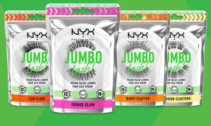 NYX Jumbo Lash 2-in-1 Eyeliner & Lash Adhesive – Baddest Black, 1 ml