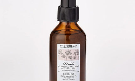 Phytorelax Laboratories Vegan Coconut Mehrzweck-Trockenöl – Gesicht Körper Haar 100ml