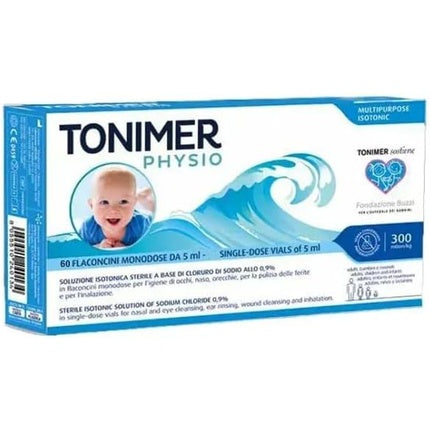 Tonimer Physio Sterile Isotonic Eye Drops 5ml