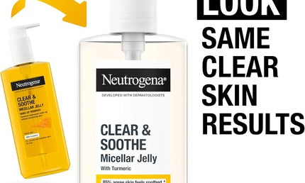 Neutrogena Clear and Soothe Micellar Jelly Make-Up Remover 200ml