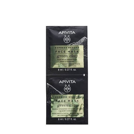 Apivita Grüne Tonmaske 8 ml