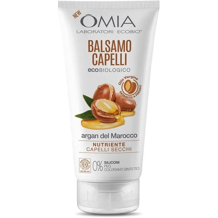 Omia Eco Bio Haar Conditioner mit Arganöl, trockenes Haar, 180ml