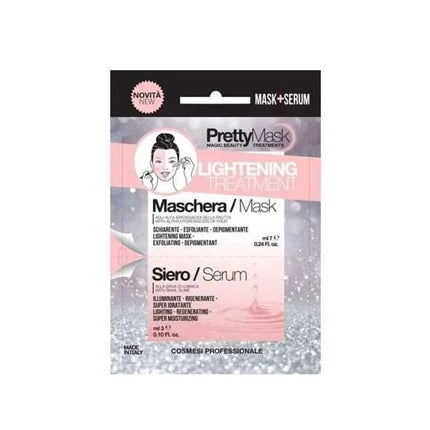 Pretty Mask Whitening Mask + Serum Mask 7+3ml