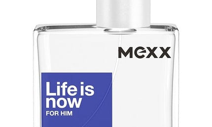 Mexx Life is now for him Eau de Toilette, Reisegröße, 30 ml