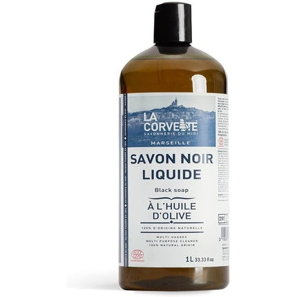 La Corvette ECOCERT Olive Black Soap Liquid Seife