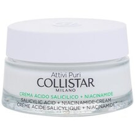 Collistar Active Pure Gesichtscreme, Salicylsäure + Niacinamid, 50 ml