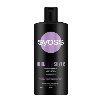 Syoss Blonde & Silver Shampoo 440 ml