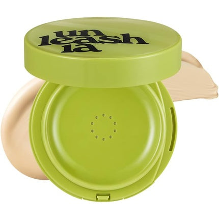 Unleashia Satin Wear Healthy Green Cushion Foundation 21N Eburnéan