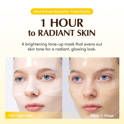 Equalberry Glow Mask Collagen Shine mit Niacinamide