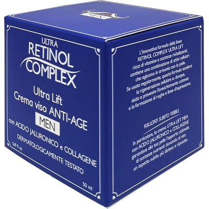 Ultra Retinol Complex Anti-Aging Face Cream für Männer mit Hyaluronsäure