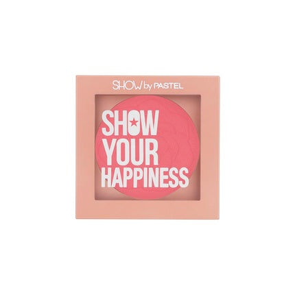 Pastel Show Your Happiness Blush Vibrant Pink Tone Embossed Powder