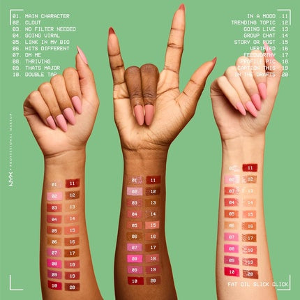 NYX Fat Oil Slick Click Lip Gloss Going Live
