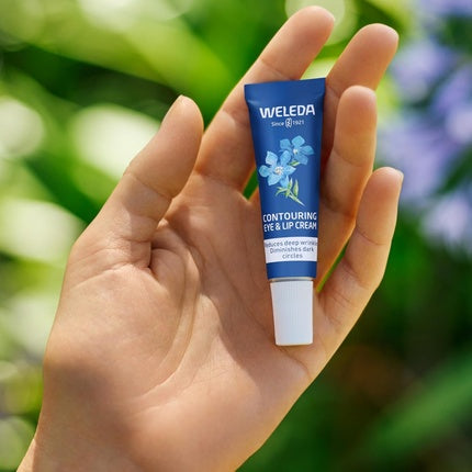 Weleda Anti-Falten Augenpflege & Lippenpflege Blauer Enzian & Edelweiß 10 ml