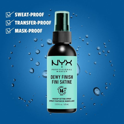 NYX Professional Makeup Setting Spray Dewy Finish 60 ml
