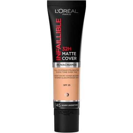 L’Oréal Paris Infalible Matte Foundation 145 Beige Rosé 30ml