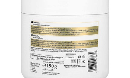 BIELENDA Face Mask Peeling and Cleansing 190g