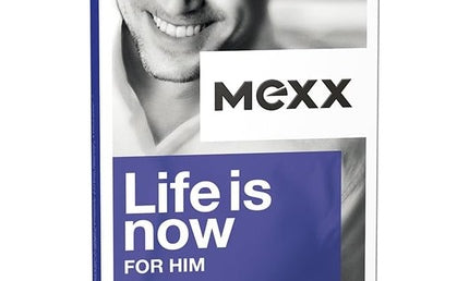 Mexx Life is now for him Eau de Toilette, Reisegröße, 30 ml