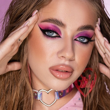 Clavier Künstliche Wimpern in Büscheln Du2o Double Volume 11 mm Seide Schwarz