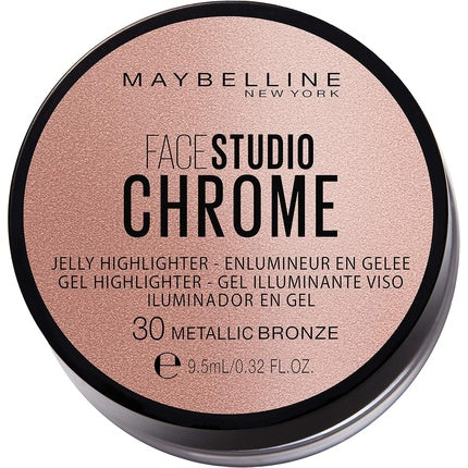 Maybelline New York Chrome Jelly Highlighter Metallic Bronze 38 ml