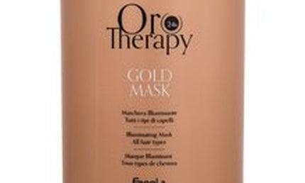 Fanola Orotherapy Gold Mask Strahlende Haarmaske, alle Haartypen, 1000 ml