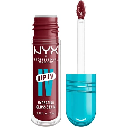 NYX Lip IV Hydrating Gloss Stain Drippin' In Rose 5 ml
