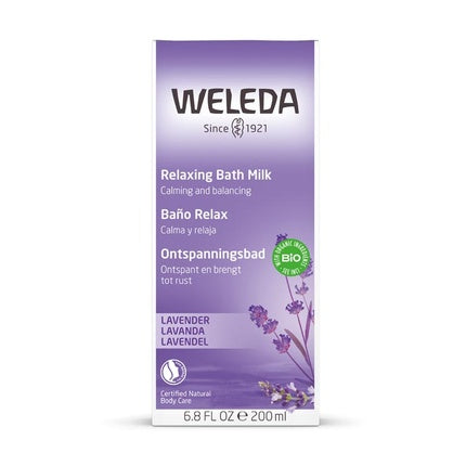 Weleda Lavendel Entspannungsbad Bath Oil & Bath Milk 200 ml