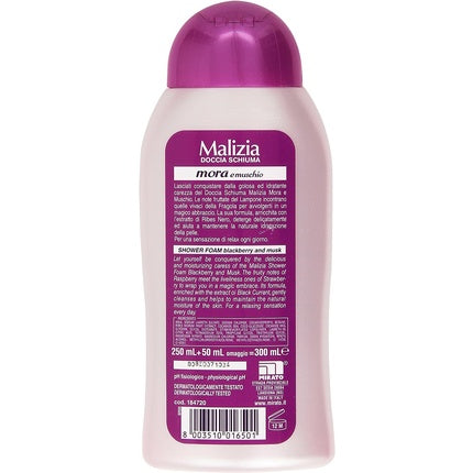 Malizia Mora&Muschio Avvolgente Shower Gel Bianco 300ml