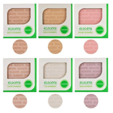 Ecocera Highlighter Pressed Vegan Shimmering Powder