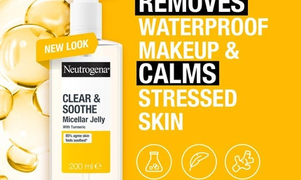 Neutrogena Clear and Soothe Micellar Jelly Make-Up Remover 200ml