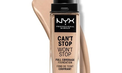 NYX Can't Stop Won't Stop Full Coverage Foundation Matte Vanilla 06 30 ml