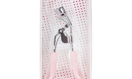 Brushworks Wimpernzange Rosa-Silber Edelstahl