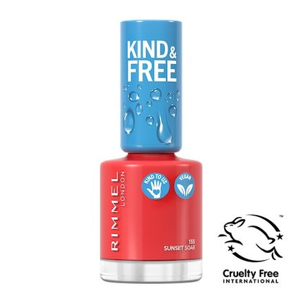 Kind & Free Vegan Nail Polish 8ml – Sunset Soar
