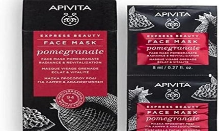 Homehot Apivita Express Beauty Revitalizing Facial Mask – Granatapfel