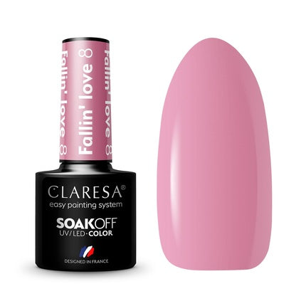 Claresa UV LED Nagellack Collection Pink 5ml - Fallin Love