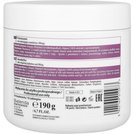 BIELENDA Purifying Face Mask Peel and Cleanse 190g