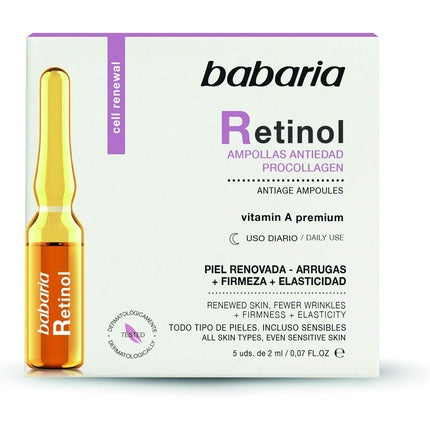 Babaria Retinol Anti-Aging Procollagen Ampoules 2ml
