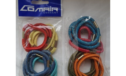 Comair Hair Elastics Ponytail bunt Medium