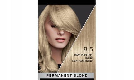 Syoss Permanent Blond Hair Dye 8_5 Light Ash Gray Blond