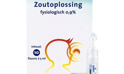 Daro Physiologische Kochsalzlösung 5ml Augentropfen