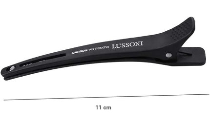 Tb Tools For Beauty LUSSONI Carbon Hairdressing Clips Schwarz