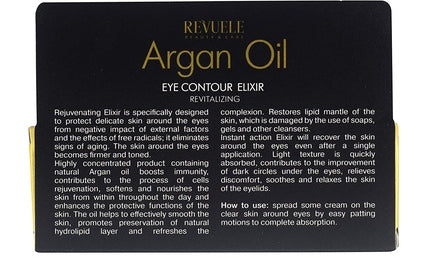 Revuele Rejuvenating Eye Contour Elixir mit Arganöl 25 ml