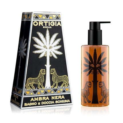 Ortigia Sicilia Amber Black Shower Foam 250ml