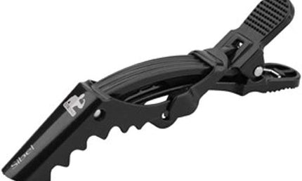 Sibel Hair Separating Clips 11 cm Black