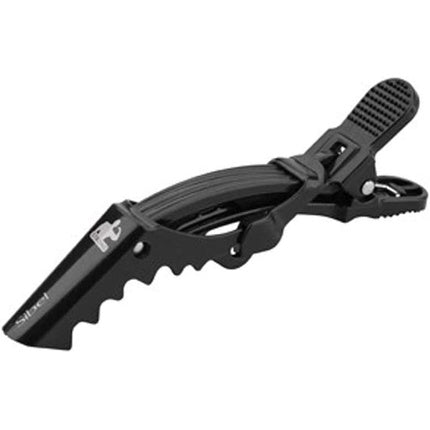 Sibel Hair Separating Clips 11 cm Black