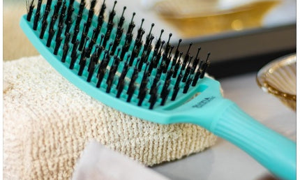 Olivia Garden Fingerbrush Detangler Haarbürste Mint Medium