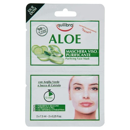 Equilibra Aloe Purifying Face Mask 7.5ml